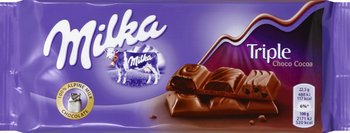 slide 1 of 5, Milka Chocolate 3.17 oz, 3.17 oz