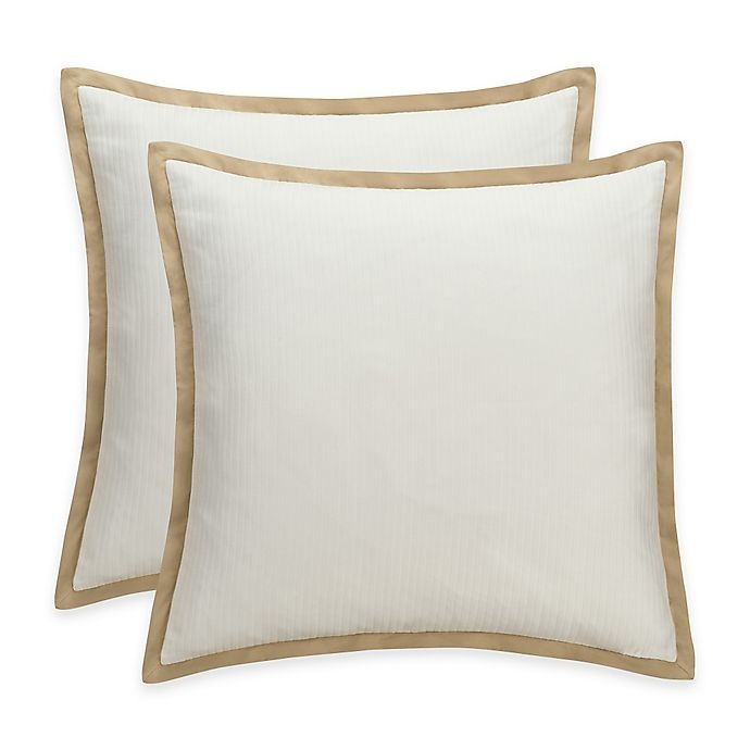 slide 1 of 1, Bridge Street Romano European Pillow Sham - Ivory, 1 ct