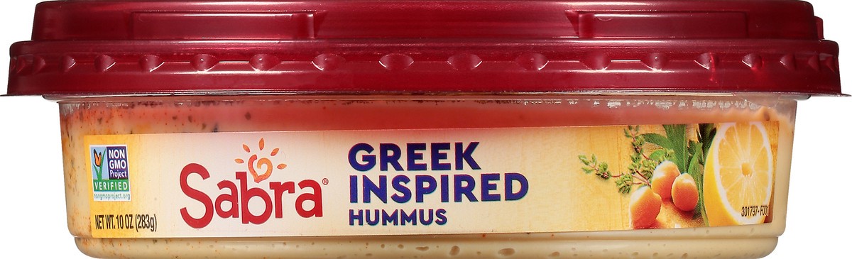 slide 12 of 13, Sabra Greek Inspired Hummus 10 oz, 10 oz