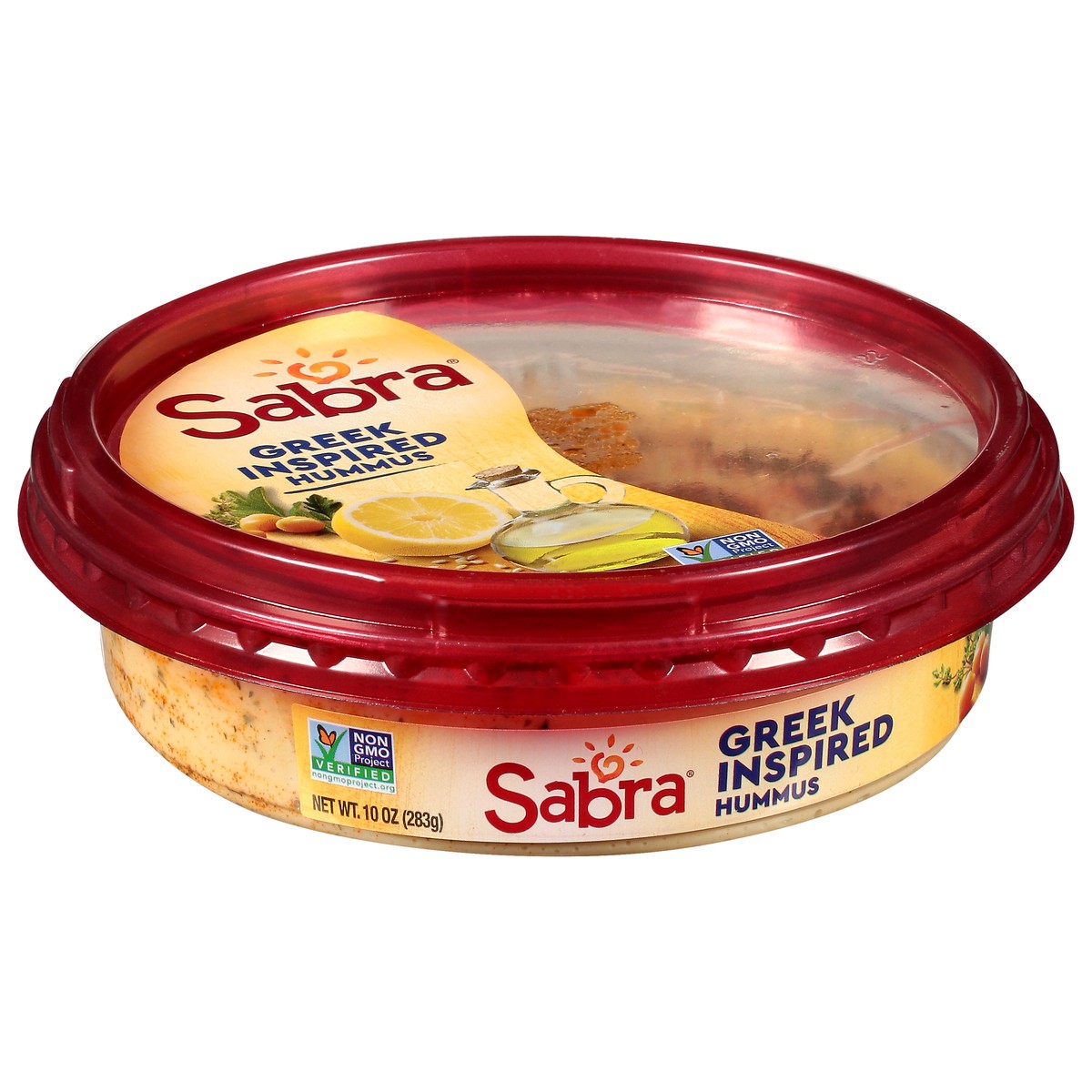 slide 9 of 13, Sabra Greek Inspired Hummus 10 oz, 10 oz