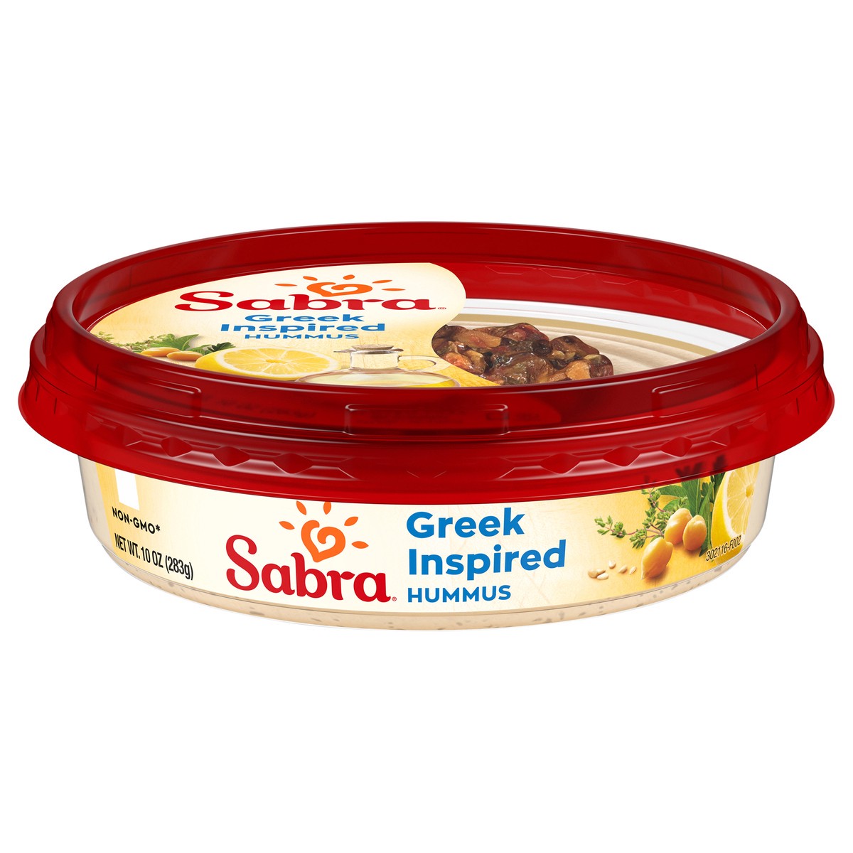 slide 1 of 13, Sabra Greek Inspired Hummus, 10oz, 10 oz