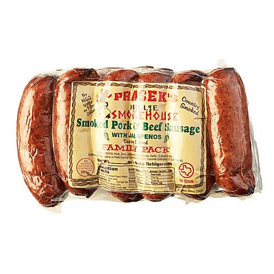 slide 1 of 1, Prasek's Jalapeno Sausage, 1 lb