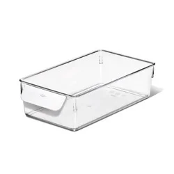 OXO Plastic Mini Fridge Bin White