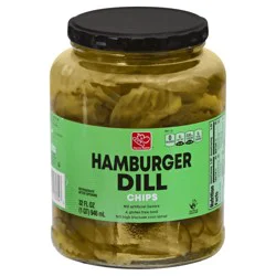 Harris Teeter™ Hamburger Dill Pickle Chips