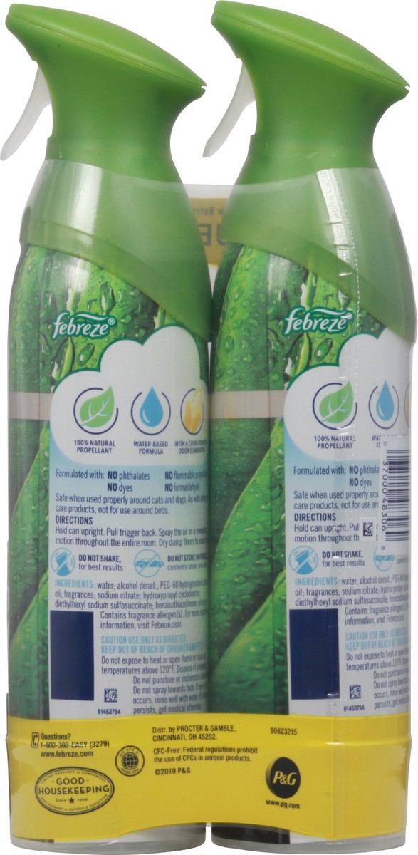 slide 3 of 13, Febreze Air Forest Air Refresher 2 - 8.8 oz Bottles, 2 ct