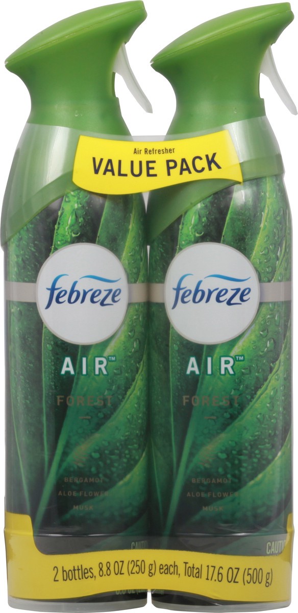 slide 7 of 13, Febreze Air Forest Air Refresher 2 - 8.8 oz Bottles, 2 ct