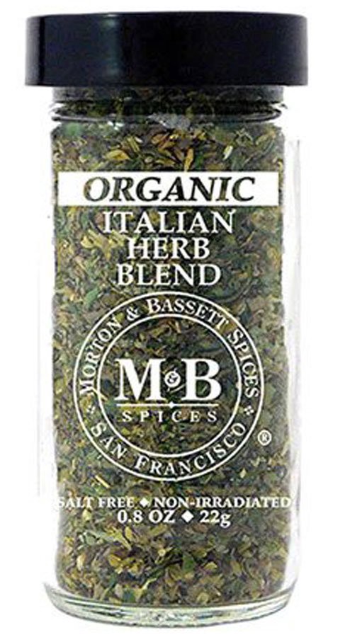 slide 1 of 1, Morton & Bassett Organic Italian Herb Blend 0.8 oz, 8 oz