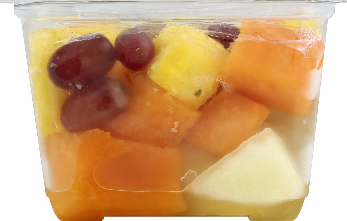 slide 3 of 4, HT Farmers Market Mixed Fruit Chunks, 32 oz