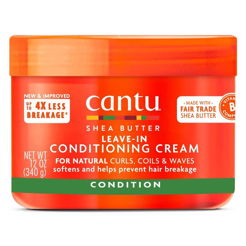 slide 1 of 7, Cantu Shea Butter Leave-In Conditioning Repair Hair Cream - 12 fl oz, 12 fl oz