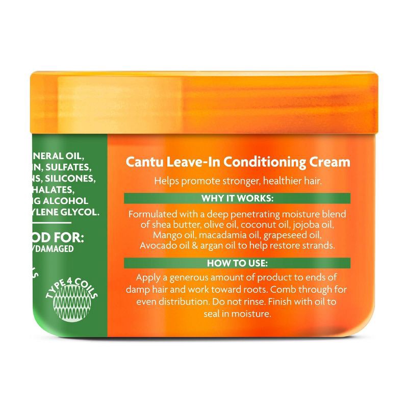 slide 7 of 7, Cantu Shea Butter Leave-In Conditioning Repair Hair Cream - 12 fl oz, 12 fl oz