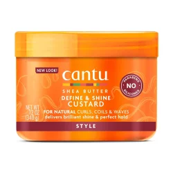 Cantu Shea Butter Define &amp; Shine Custard - 12oz