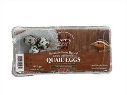 Lapps Specialty Farms Raised Natural Quail Eggs