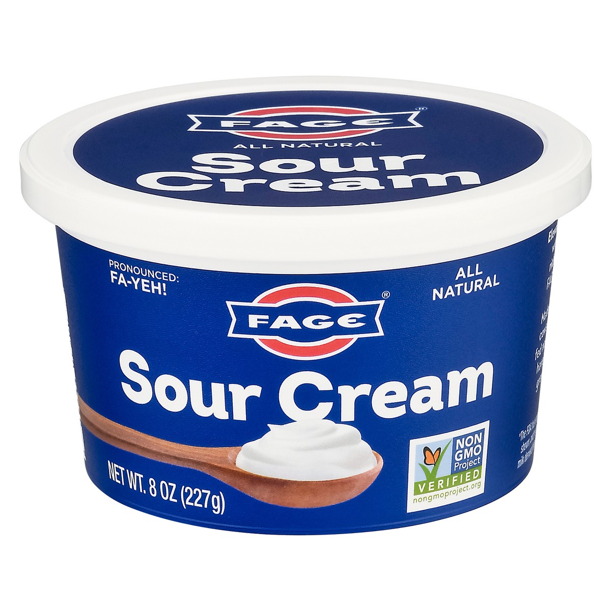 slide 1 of 9, Fage Sour Cream, 8 oz