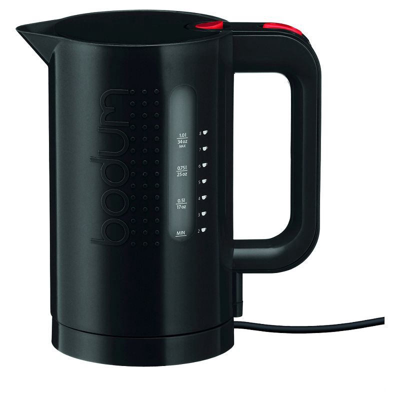 slide 1 of 7, Bodum Bistro 34oz Electric Water Kettle, 34 oz