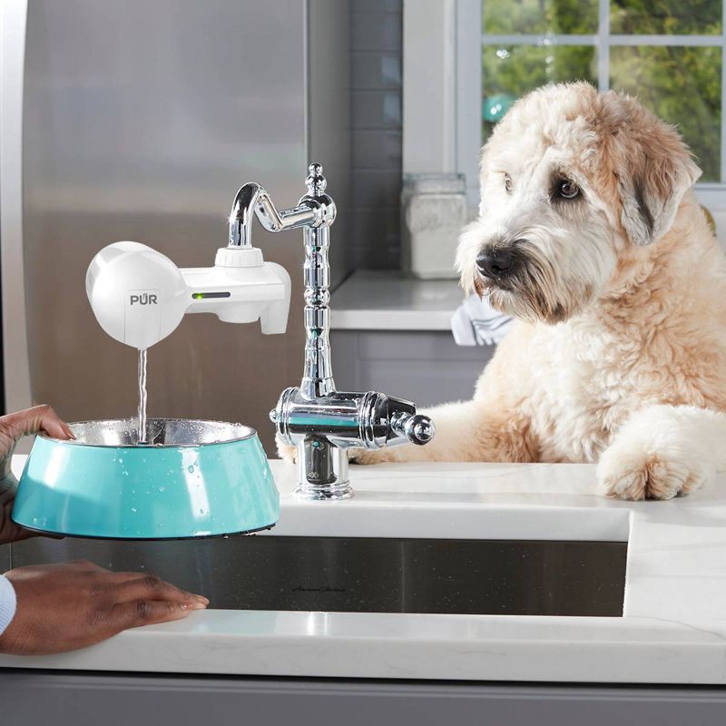 slide 10 of 10, PUR Filtration Faucet Mount Water Filter Replacement - 2pk: Reduces Odors, Filters Pesticides, Mercury, Lead, White, 30-Day Warranty, 2 ct