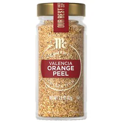 Mccormick Gourmet Valencia Orange Peel - 1.5 Oz