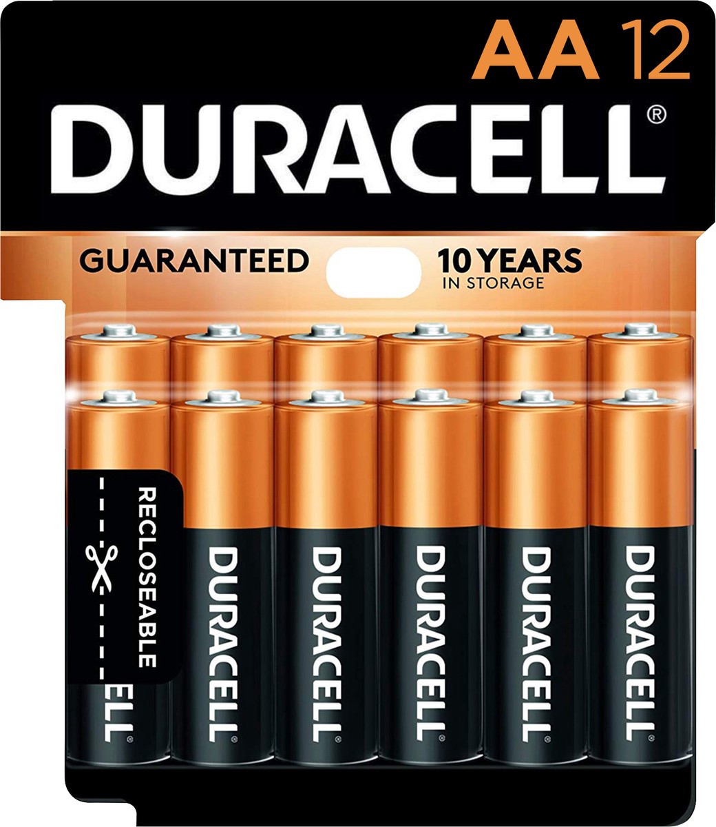 slide 4 of 6, Duracell Coppertop Battery Alkaline Aa - 12 Count, 12 ct