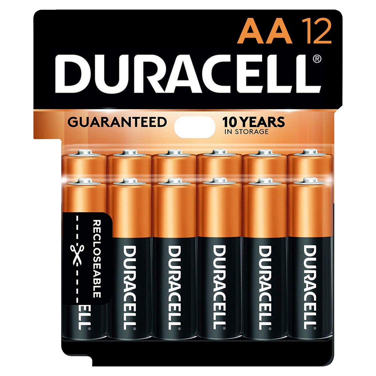 slide 6 of 6, Duracell Coppertop Battery Alkaline Aa - 12 Count, 12 ct