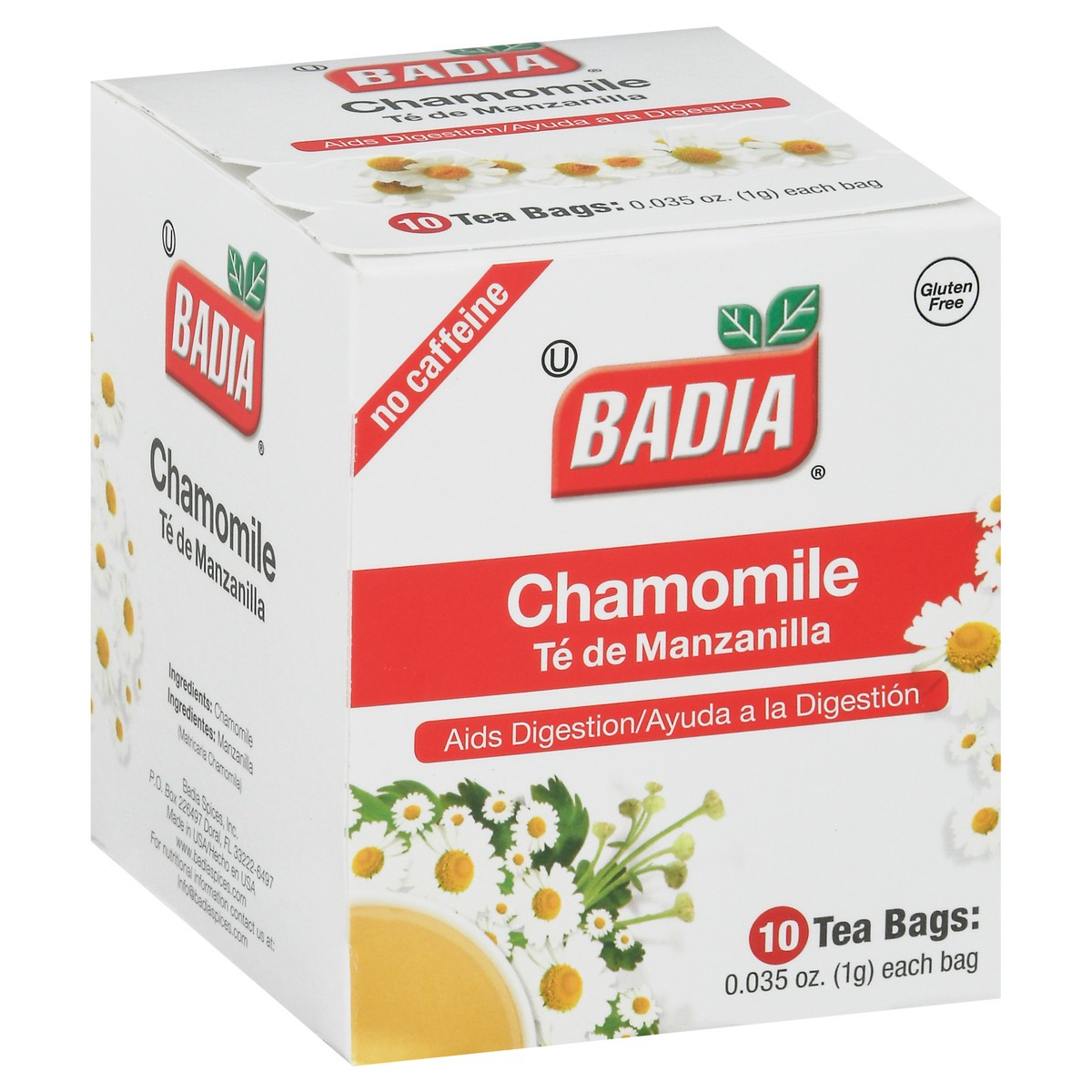 slide 2 of 9, Badia Chamomile Tea, 10 ct