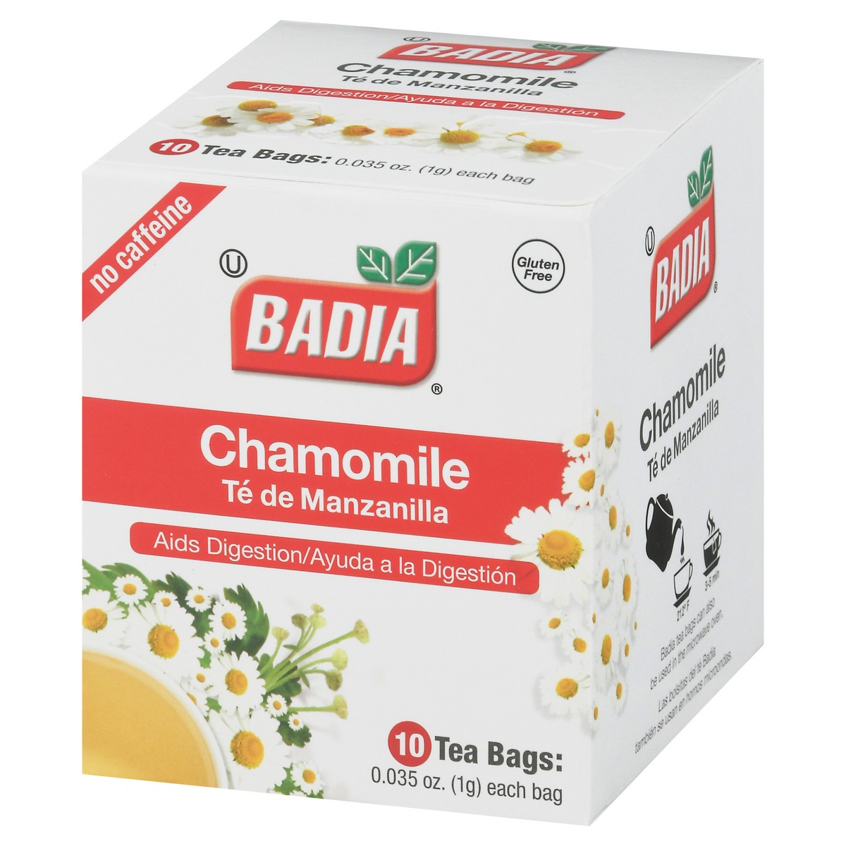 slide 3 of 9, Badia Chamomile Tea, 10 ct