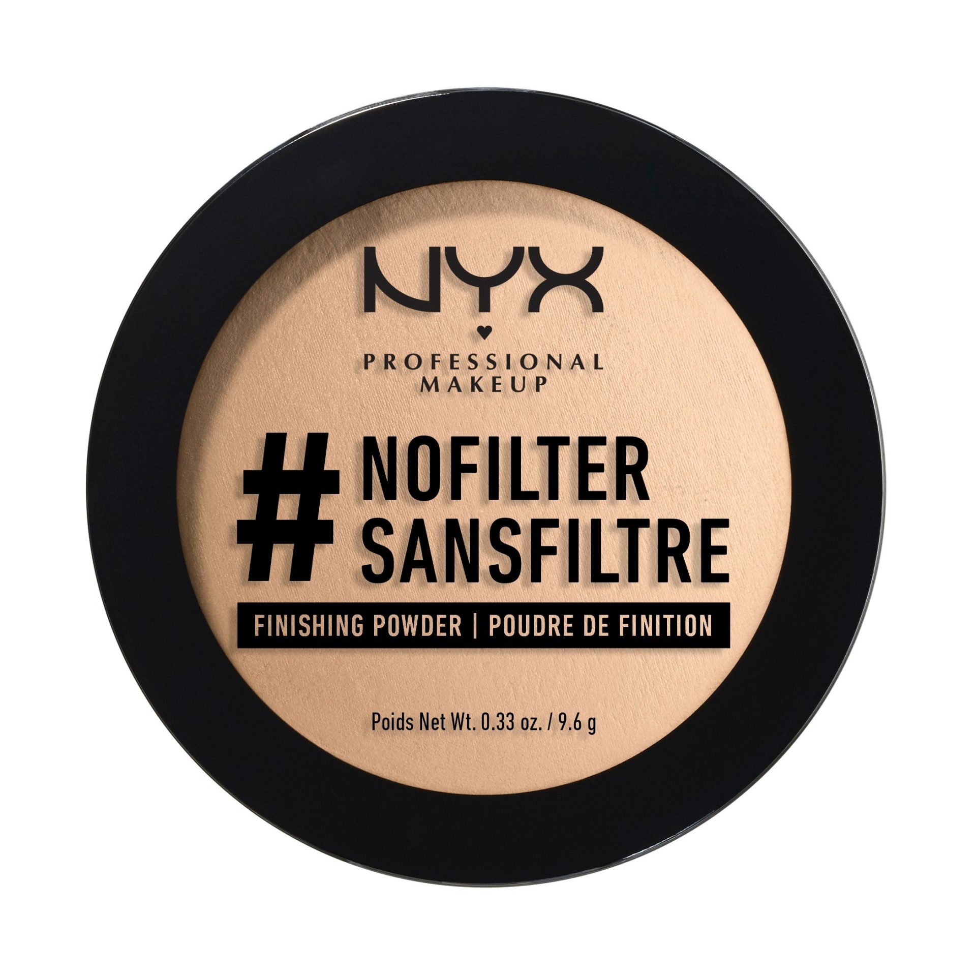 slide 1 of 3, NYX Professional Makeup Professional Makeup #NOFILTER Finishing Powder Medium Olive, 0.33 oz
