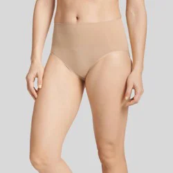 Jockey Generation™ Women's Tummy Smoothing Mid-Waist Briefs - Beige M