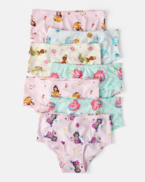 slide 1 of 2, Carter's Carters Girls 7-Pack Disney© Princess Brief Underwear Multi 14, 1 ct