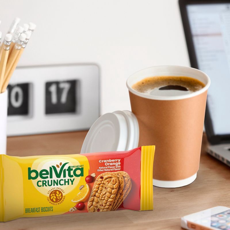 slide 14 of 14, BelVita Cranberry Orange Breakfast Biscuits - 8.8oz/5pk, 5 ct; 8.8 oz