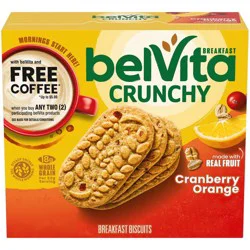 BelVita Cranberry Orange Breakfast Biscuits - 8.8oz/5pk