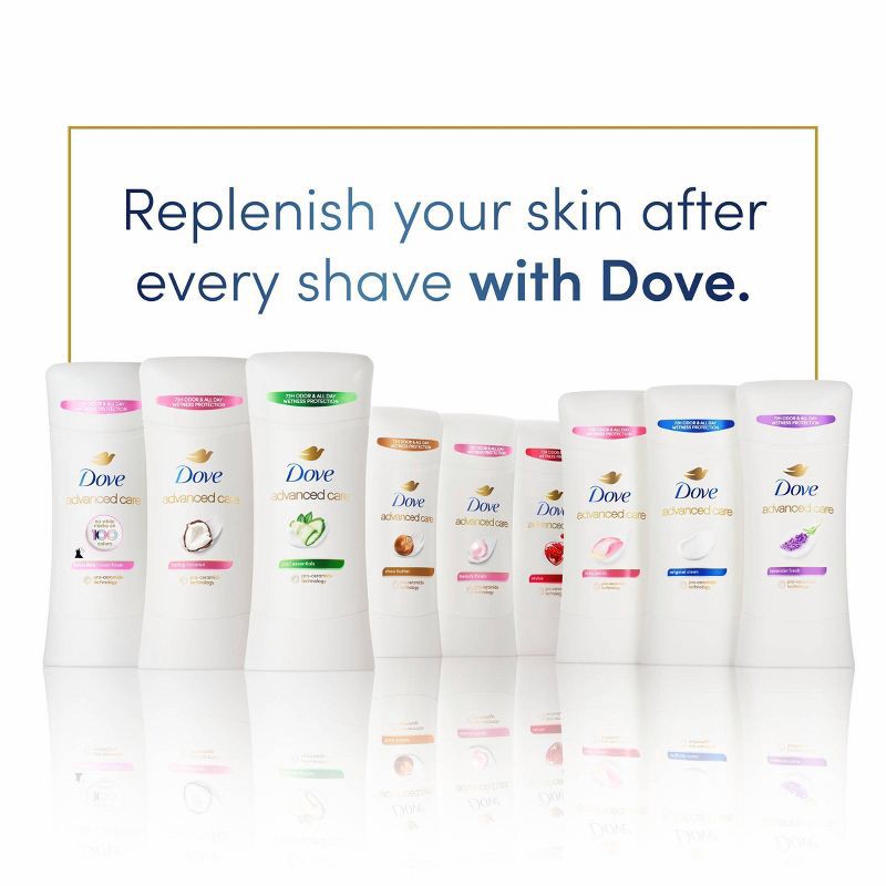 slide 11 of 12, Dove Beauty Advanced Care Caring Coconut 48-Hour Antiperspirant & Deodorant Stick - 2.6oz, 2.6 oz