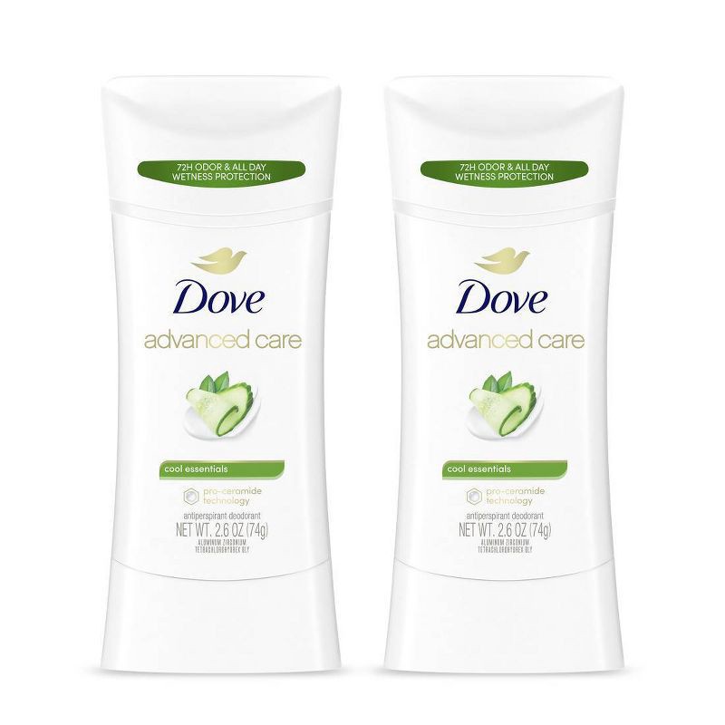 slide 2 of 12, Dove Beauty Advanced Care Cool Essentials 48-Hour Women's Antiperspirant & Deodorant, 1 ct