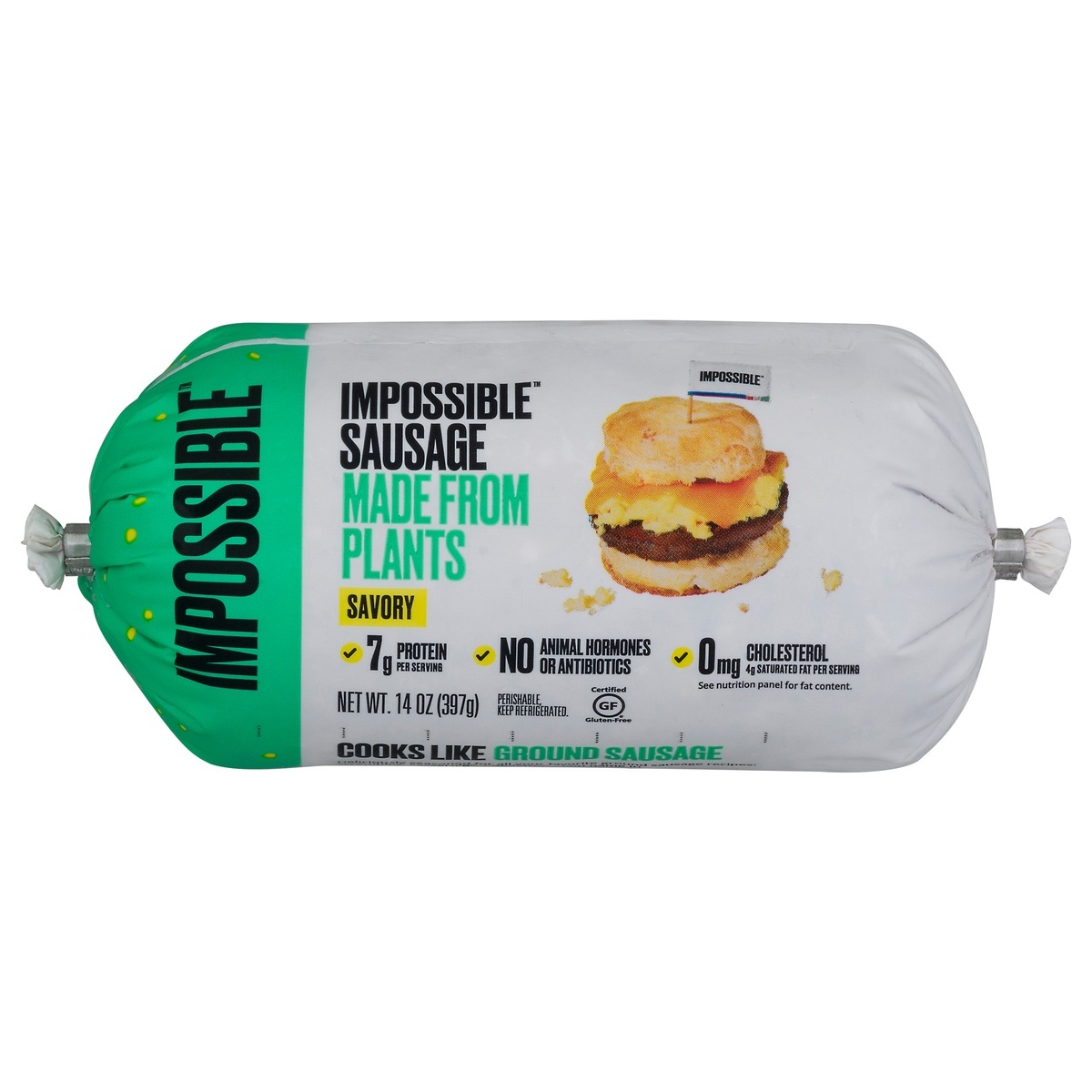 Impossible Savory Sausage Made From Plants 14 oz Shipt