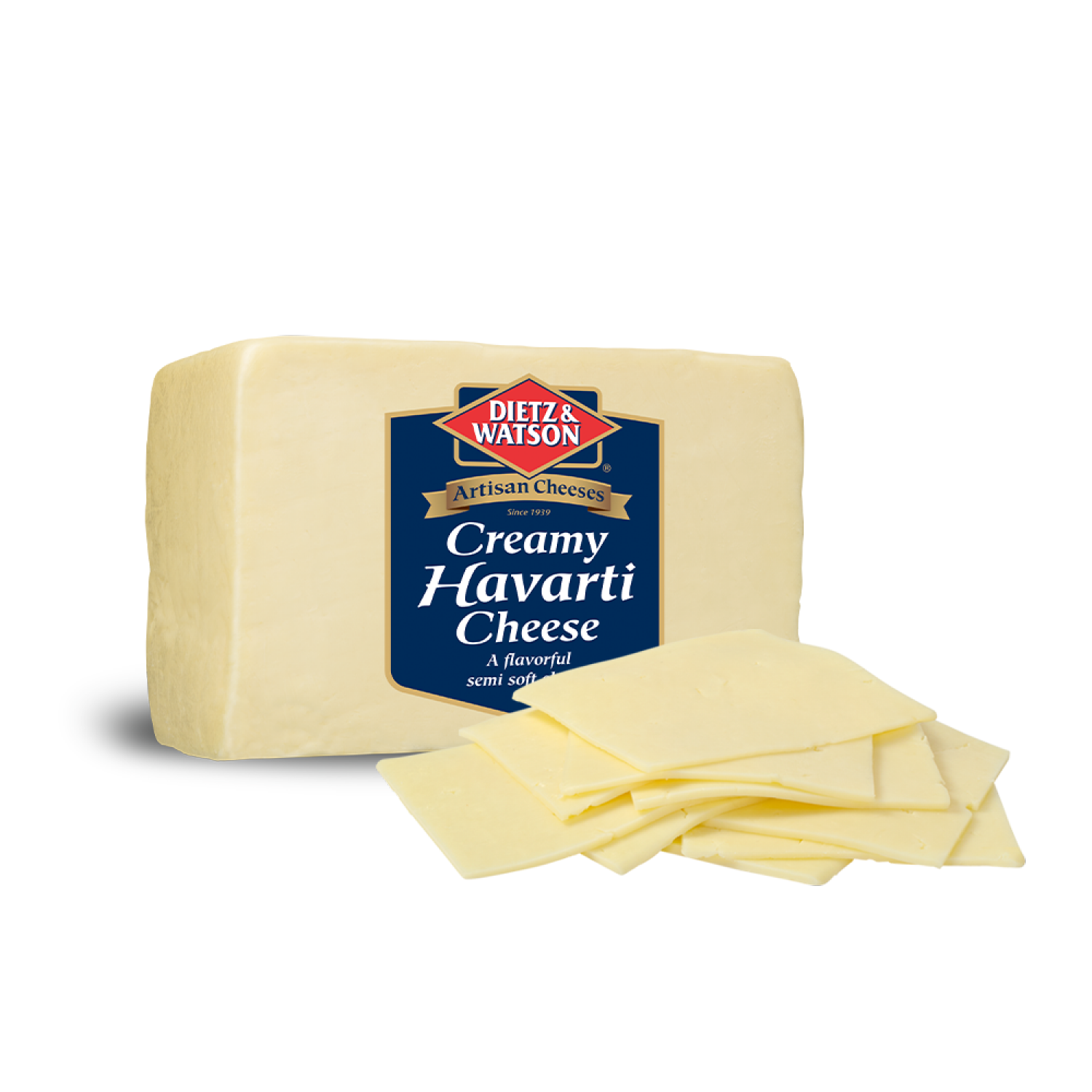 slide 1 of 5, Dietz & Watson Havarti Cheese, per lb