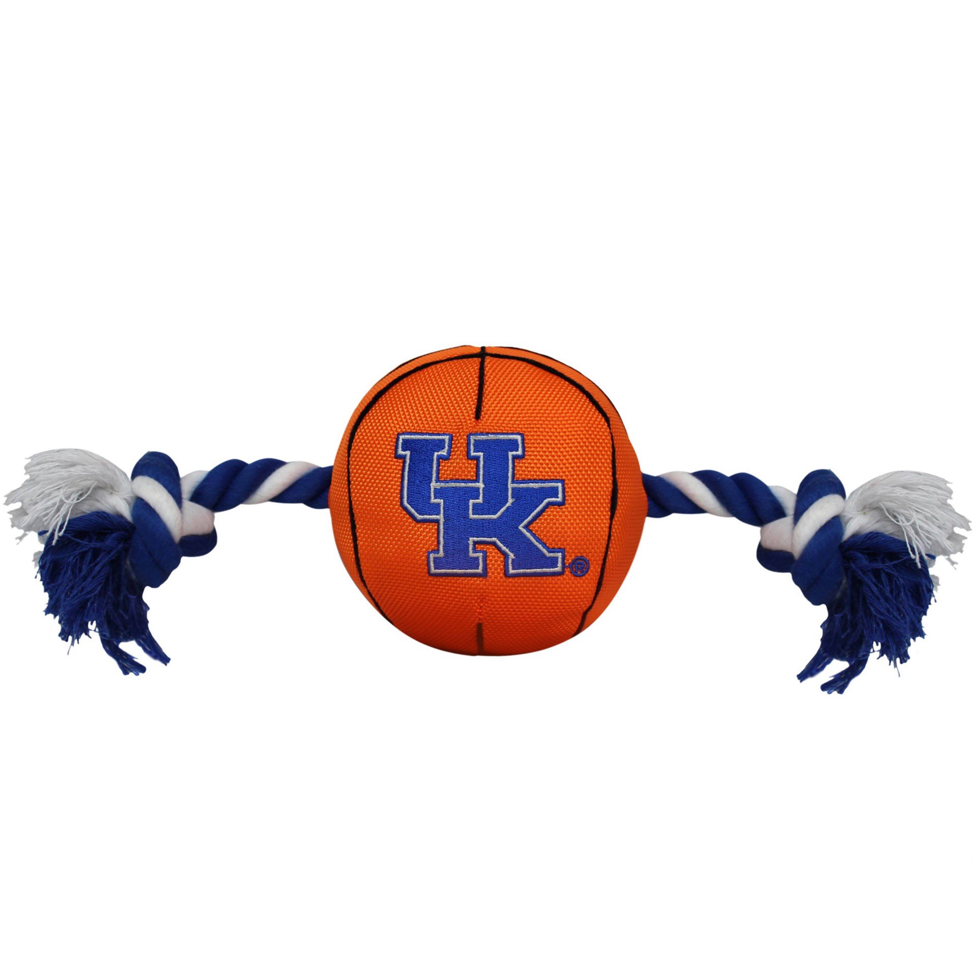 slide 1 of 1, NCAA Kentucky Wildcats Basketball Rope Dog Toy, One Size