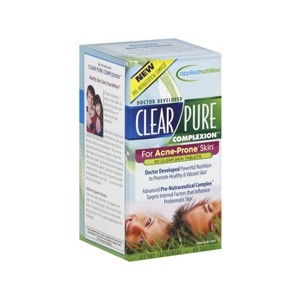 slide 1 of 1, Applied Nutrition Clear Pure Complexion, 60 ct