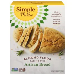 Simple Mills Almond Flour Artisan Bread Baking Mix - 10.4 oz