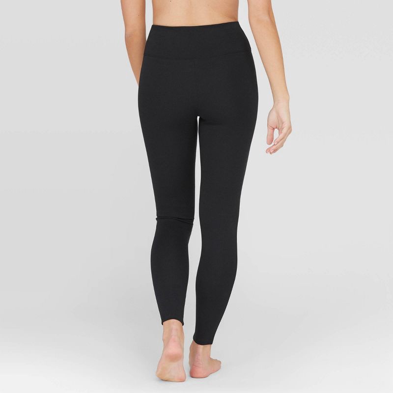 slide 3 of 5, ASSETS by SPANX Women's Ponte Shaping Leggings - Black 1X, 1 ct