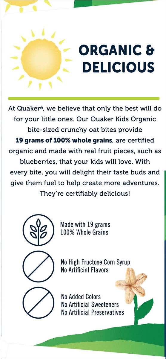 slide 4 of 5, Quaker Whole Grain Bites, 5.2 oz