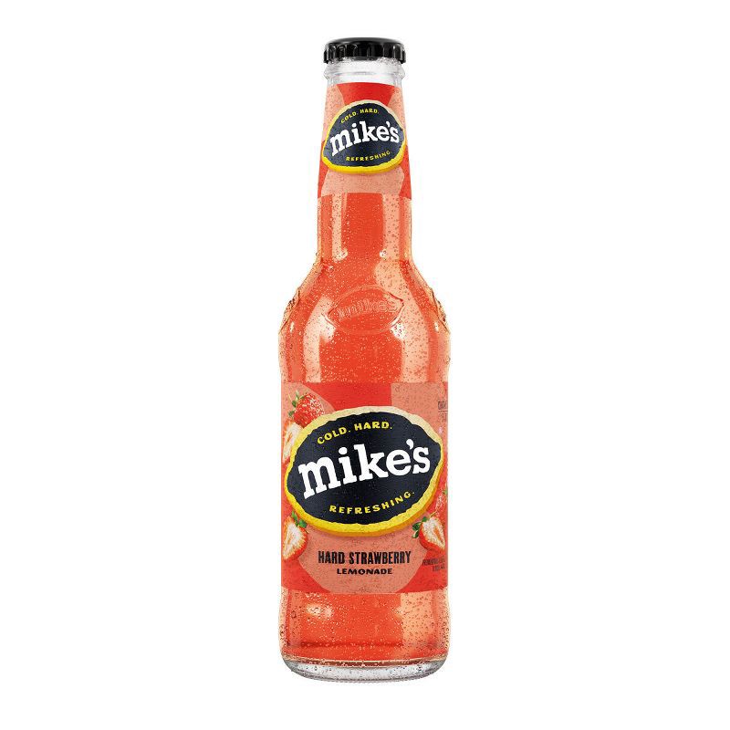 slide 2 of 13, Mike's Hard Lemonade Mike's Hard Strawberry Lemonade - 6pk/11.2 fl oz Bottles, 6 ct; 11.2 fl oz