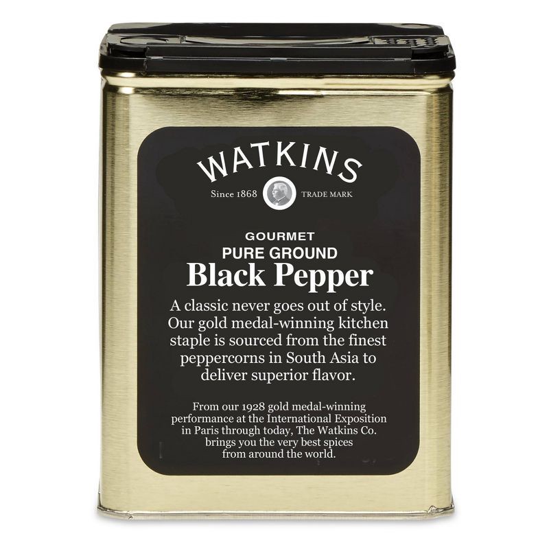 slide 2 of 5, Watkins Pure Ground Black Pepper - 4oz, 4 oz