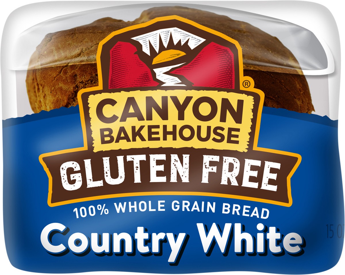 slide 4 of 11, Canyon Bakehouse Gluten Free Country White Whole Grain Bread 15 oz. Bag, 15 oz