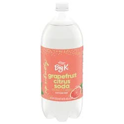 Big K Grapefruit Citrus Soda Bottle