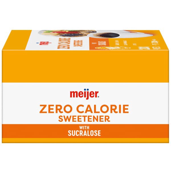 slide 16 of 29, Meijer Zero Calorie Sweetener with Sucralose, 200 ct