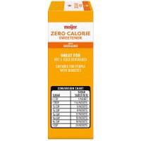 slide 11 of 29, Meijer Zero Calorie Sweetener with Sucralose, 200 ct