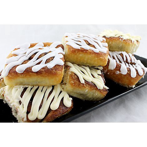 slide 1 of 1, Bakery Cinnamon Rolls With Cream Cheese Icing - 8 Count, 8 ct