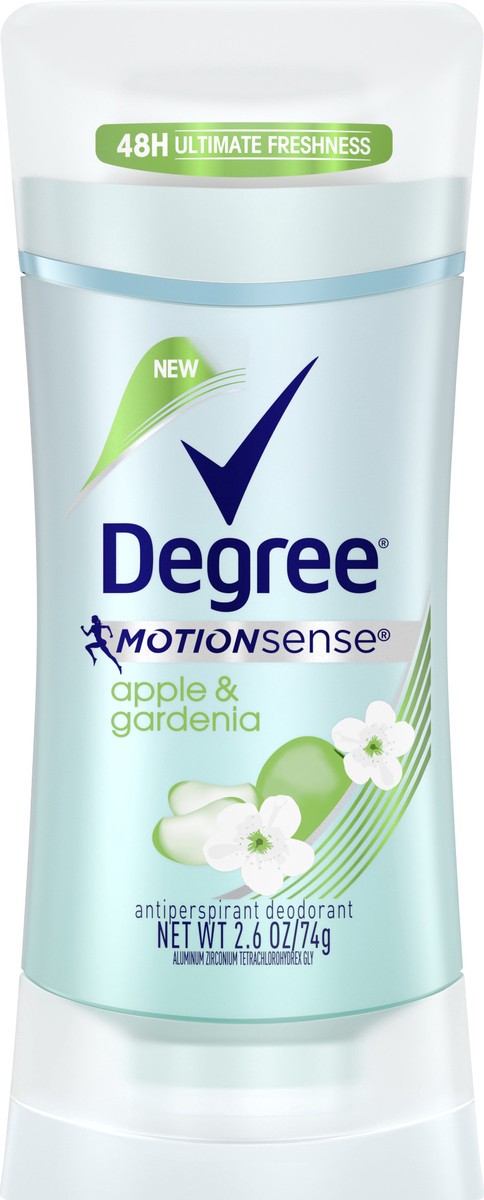 slide 2 of 3, Degree Women Antiperspirant Apple & Gardenia, 2.6 oz