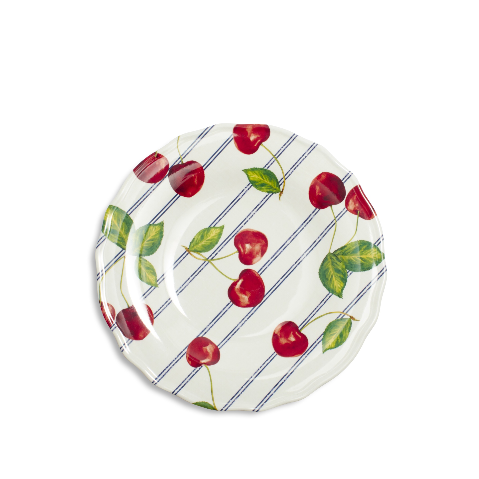 slide 1 of 1, Sur La Table Cherry Melamine Salad Plate, 1 ct