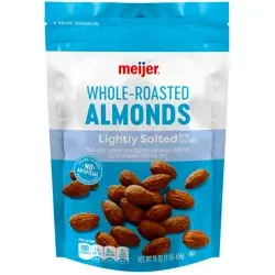 Meijer Whole Lightly Salted Roasted Almonds