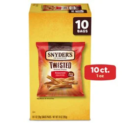 Snyder's of Hanover Seasoned Twisted Pretzel Sticks Variety, 10 oz