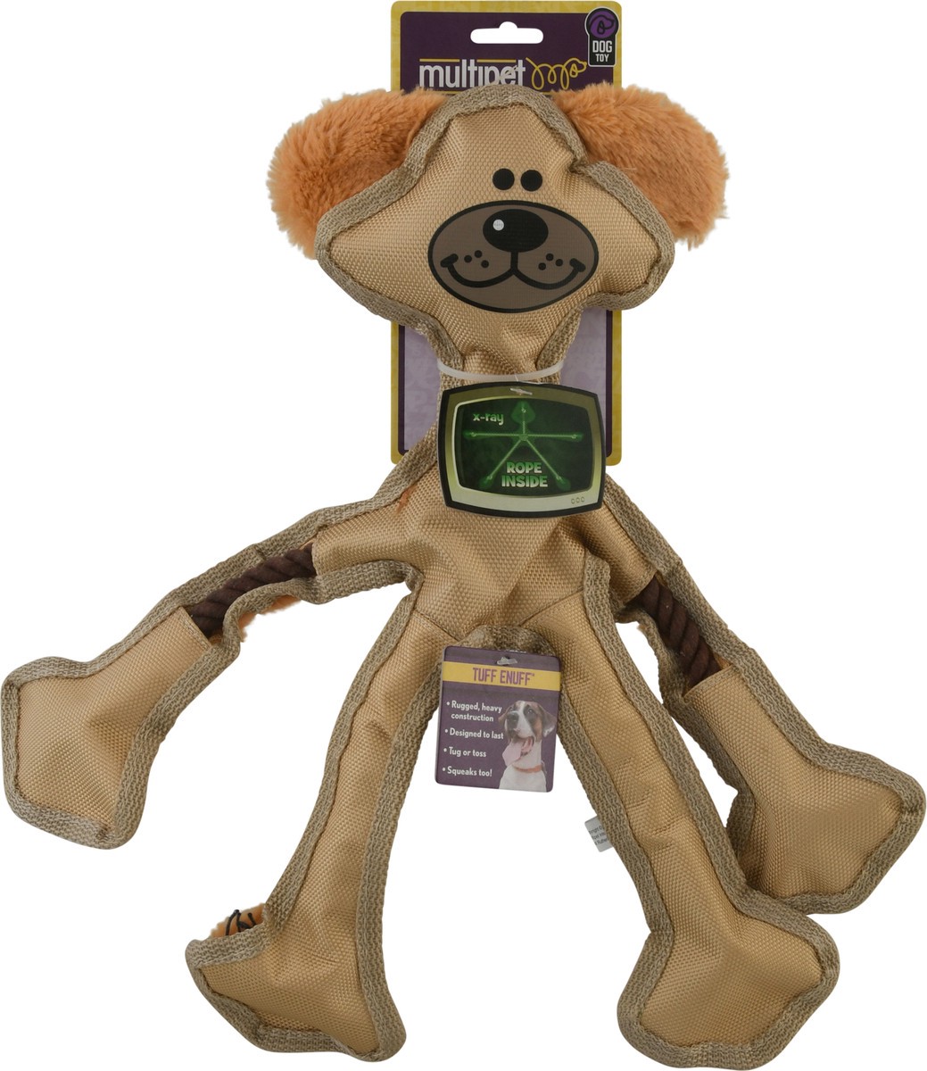 slide 5 of 9, MultiPet Tuff Enuff Skele-Rope Dog Toy 1 ea, 1 ct